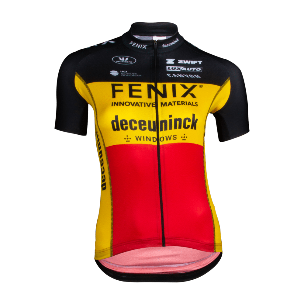 Maillot deceuninck champion du monde 2025